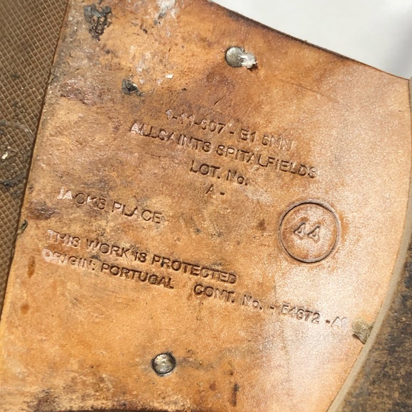 All Saints Jacks Place Chukka boots sz. 44/US 11 - Picture 7 of 11